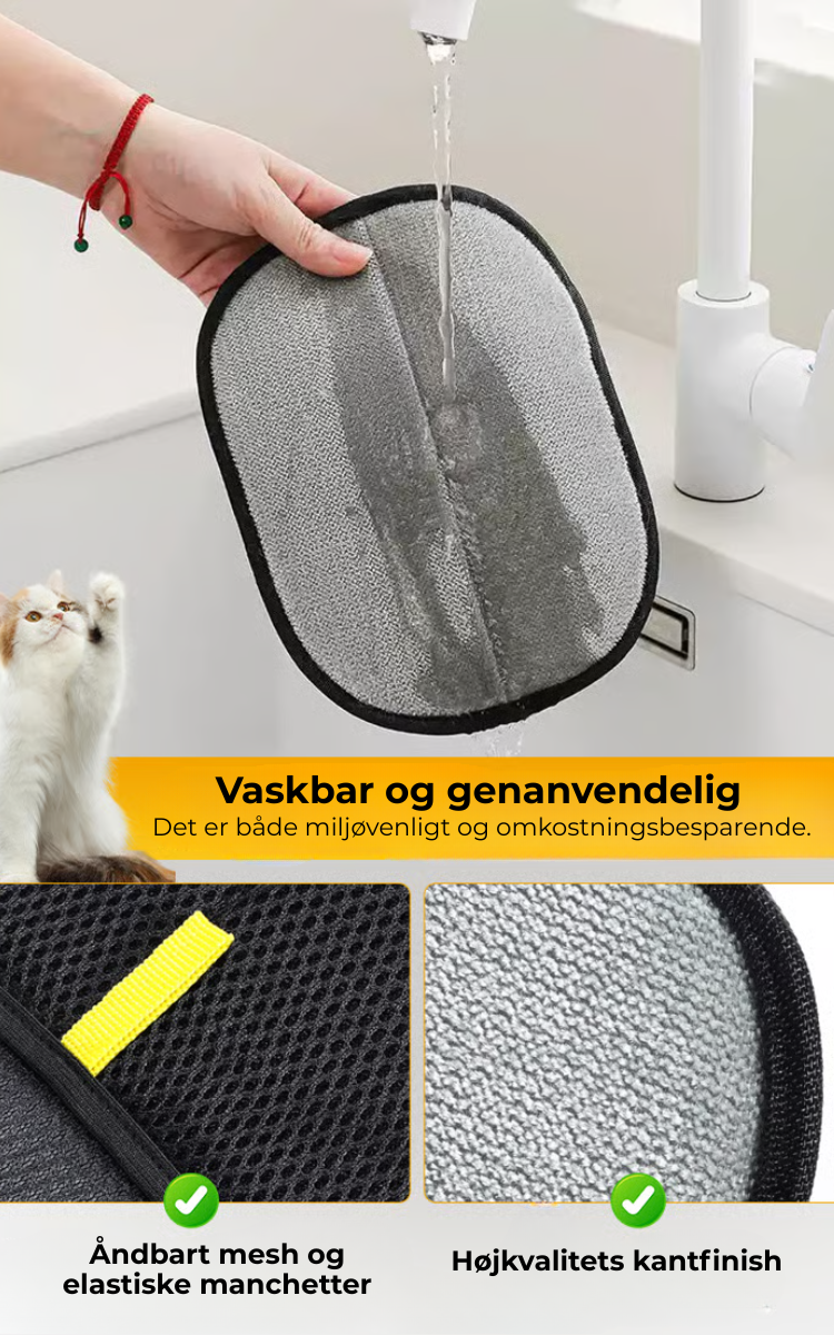 SilkSweep | Pelsfrit Hjem på Få Minutter – Oplev den Ultimative Dyrehårshandske!