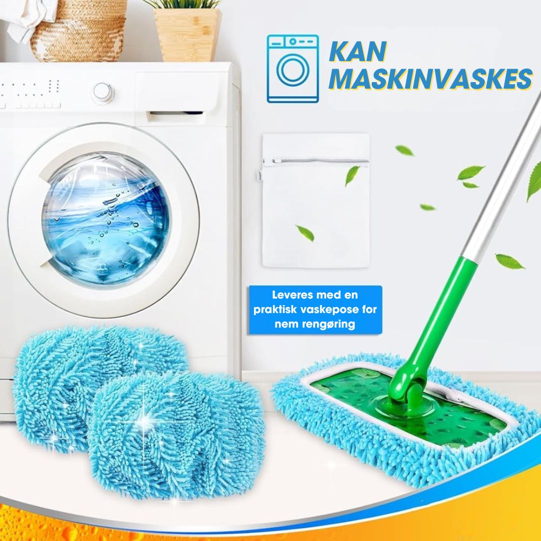 MopMate – Genanvendelige mikrofiber moppeklude